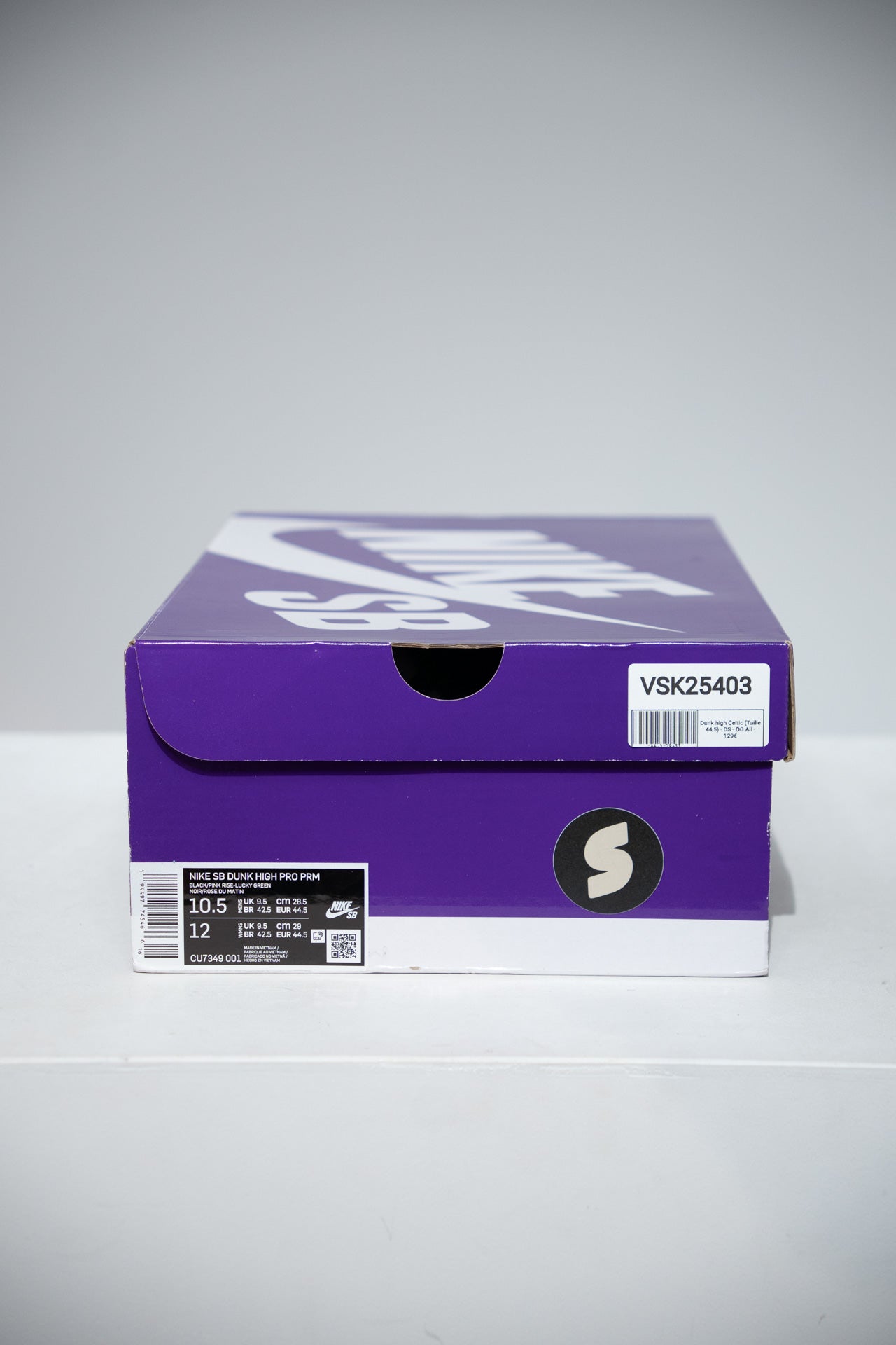 Dunk high Celtic (Taille 44,5)