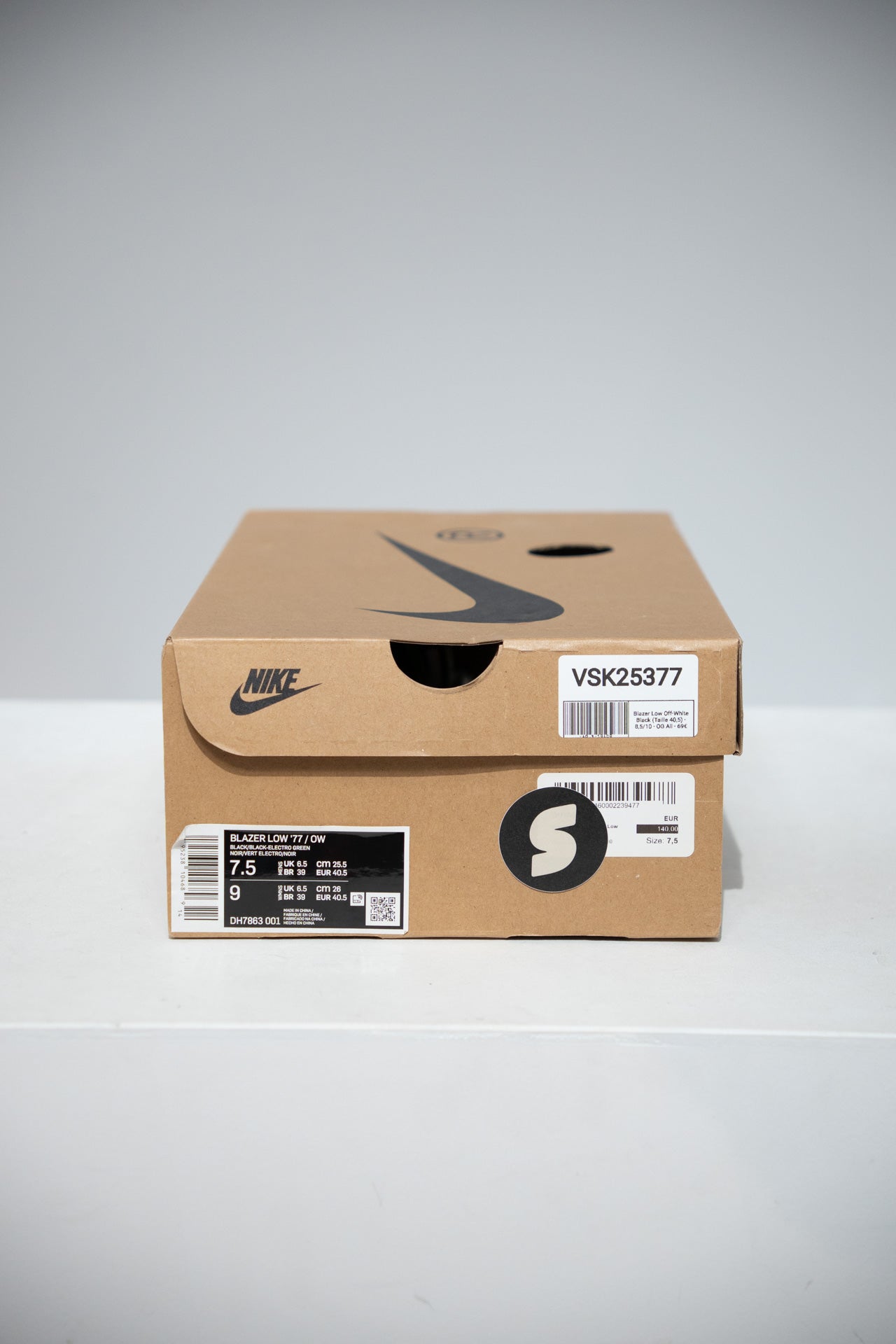 Blazer Low Off-White Black (Taille 40,5)