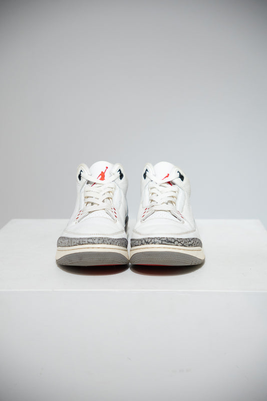 Jordan 3 White Cement Reimagined (Taille 45)