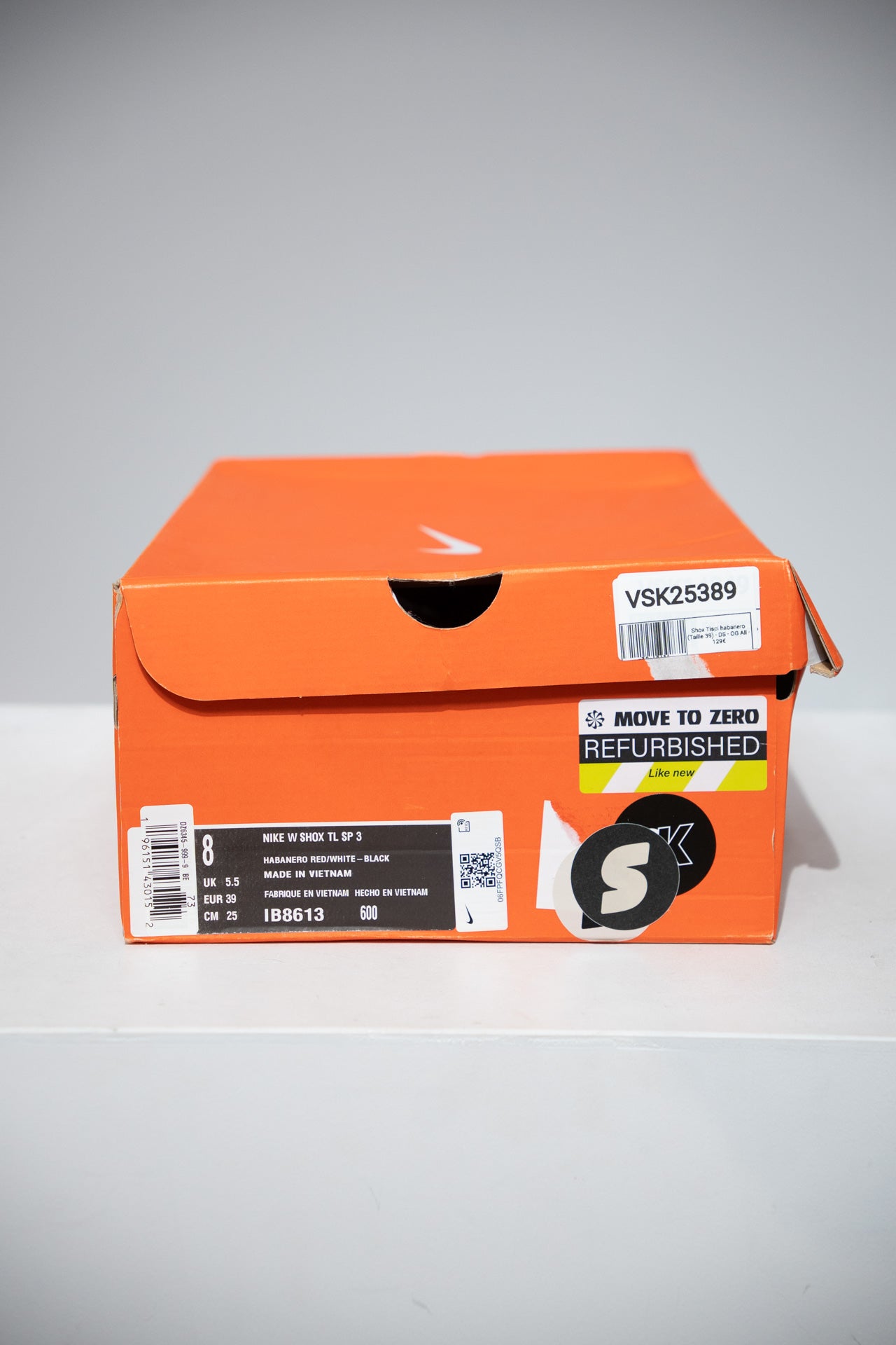 Shox Tisci habanero (Taille 39)