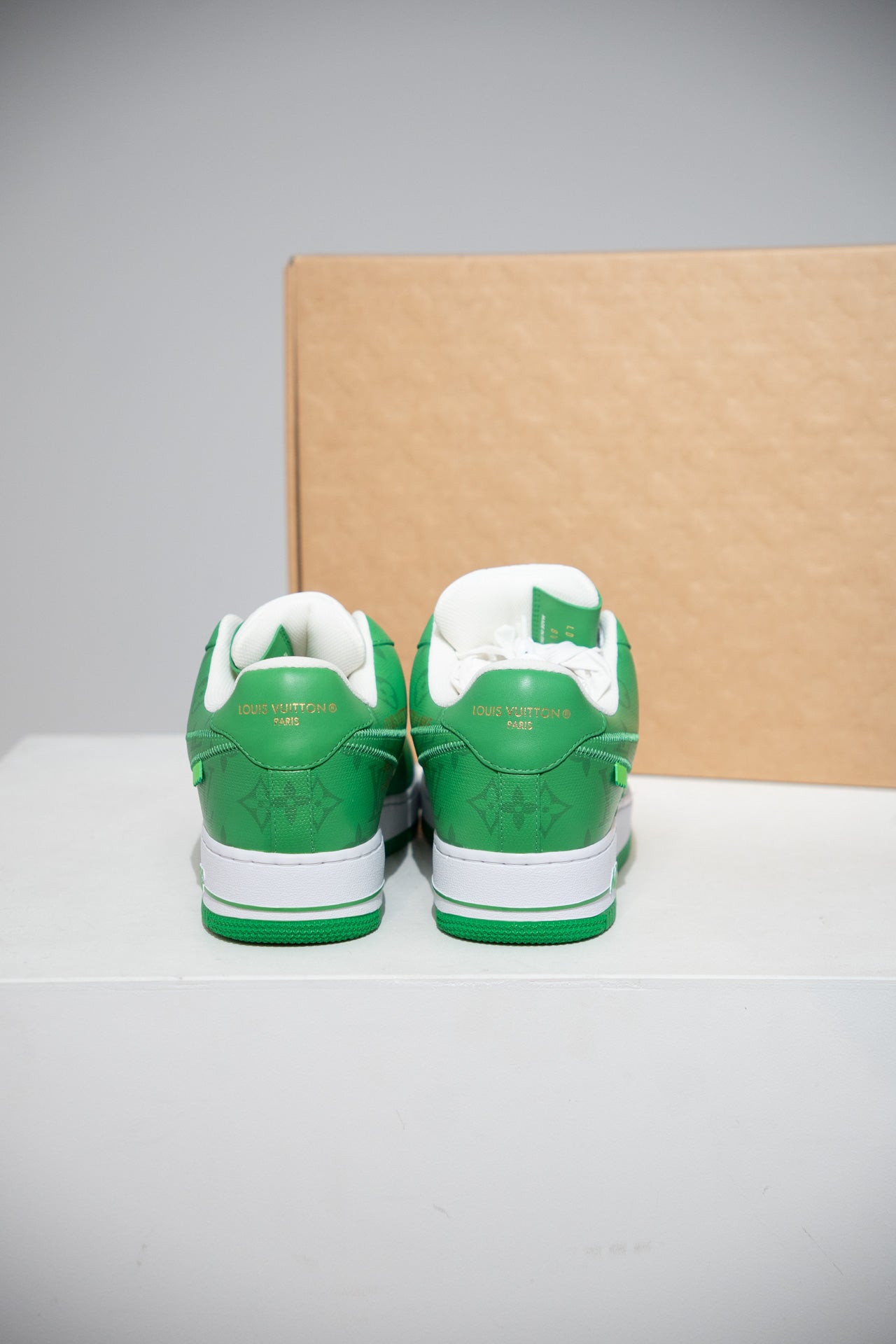 Air Force 1 Louis Vuitton Green (Taille 42)