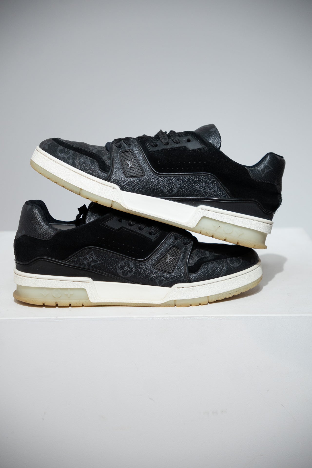 Louis Vuitton Trainer Black (Taille 43 (7,5IT))