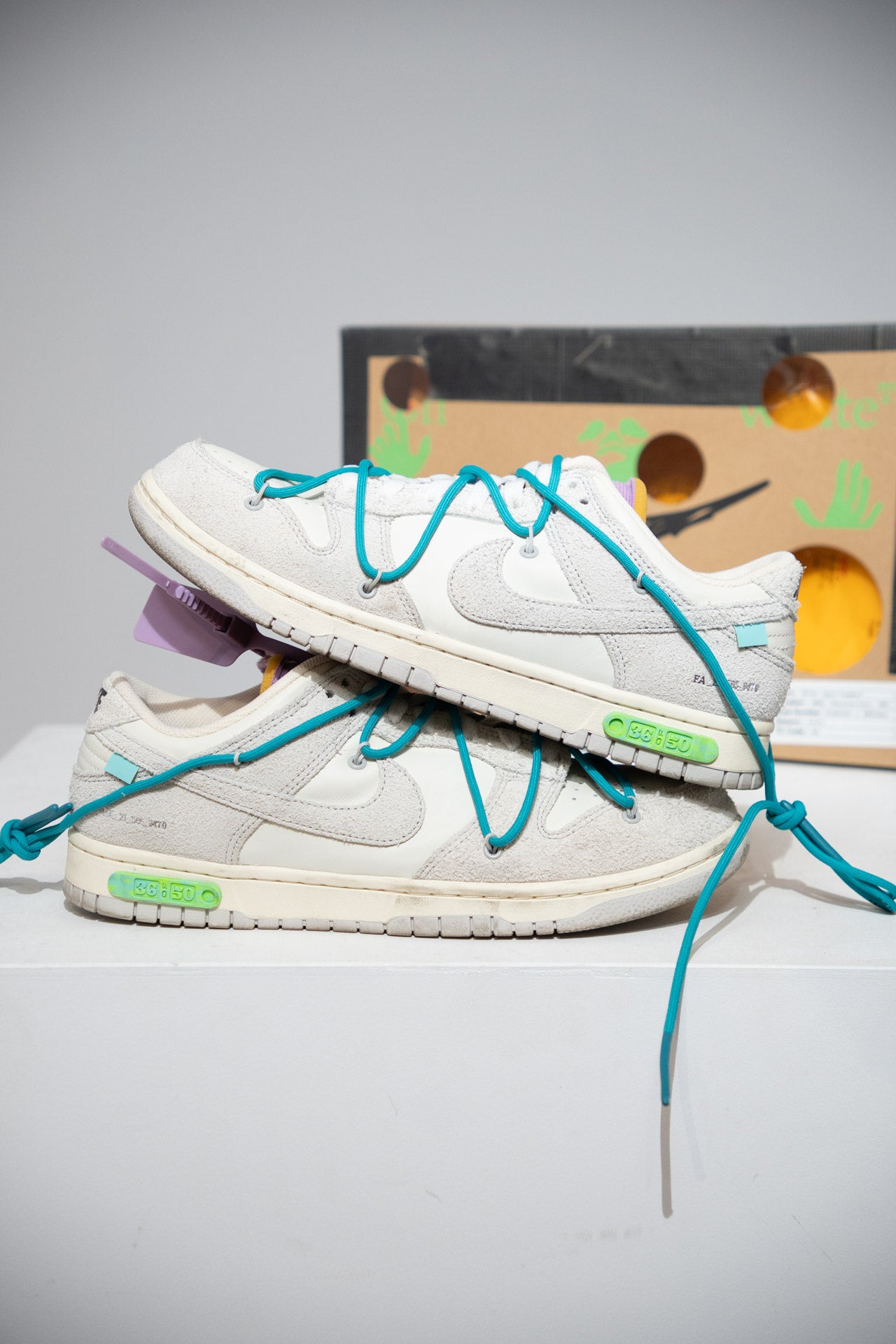 Dunk Low Off White Lot 36/50 (Taille 43)