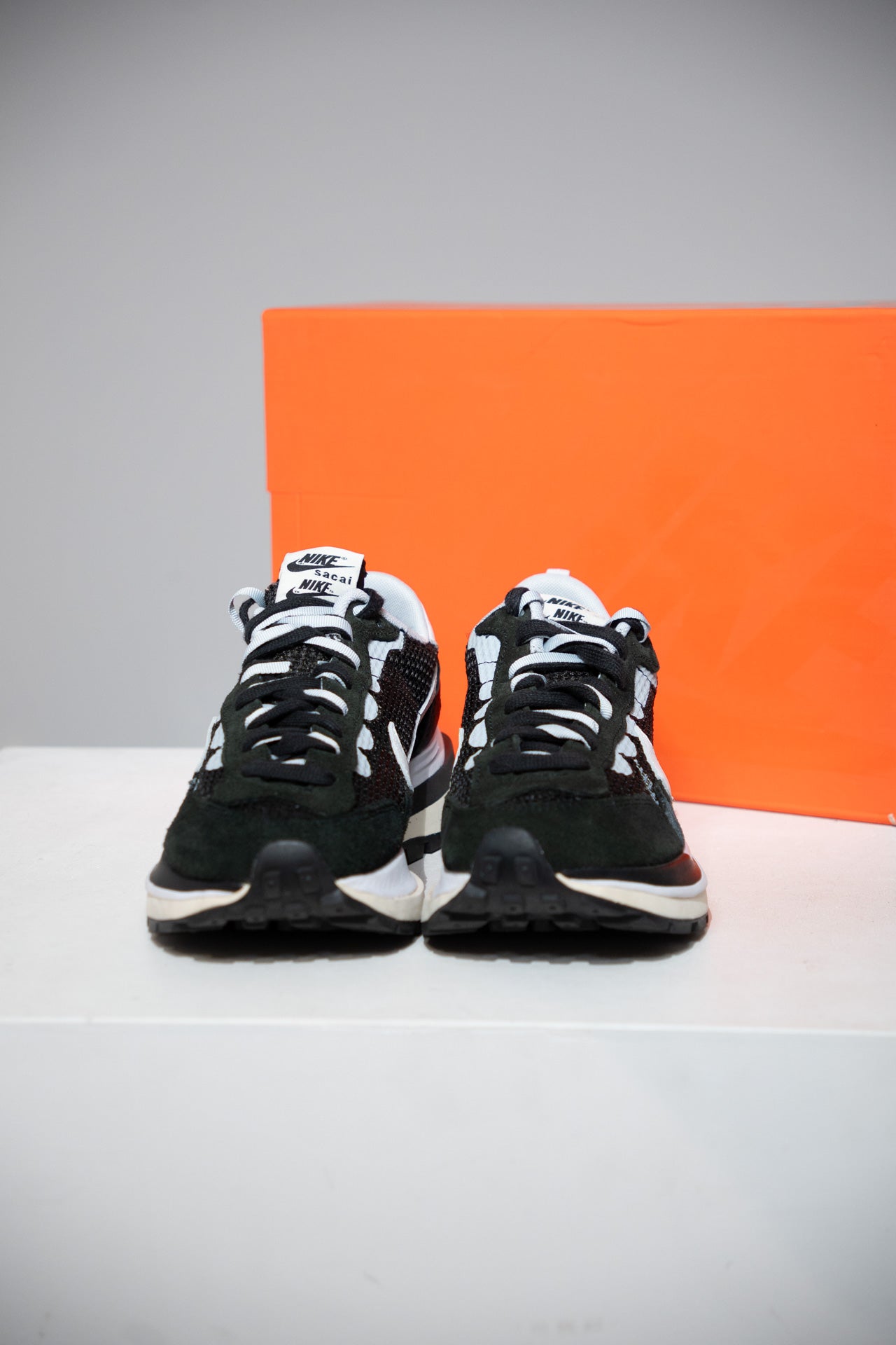 Sacai Vaporwaffle Black White (Taille 41)