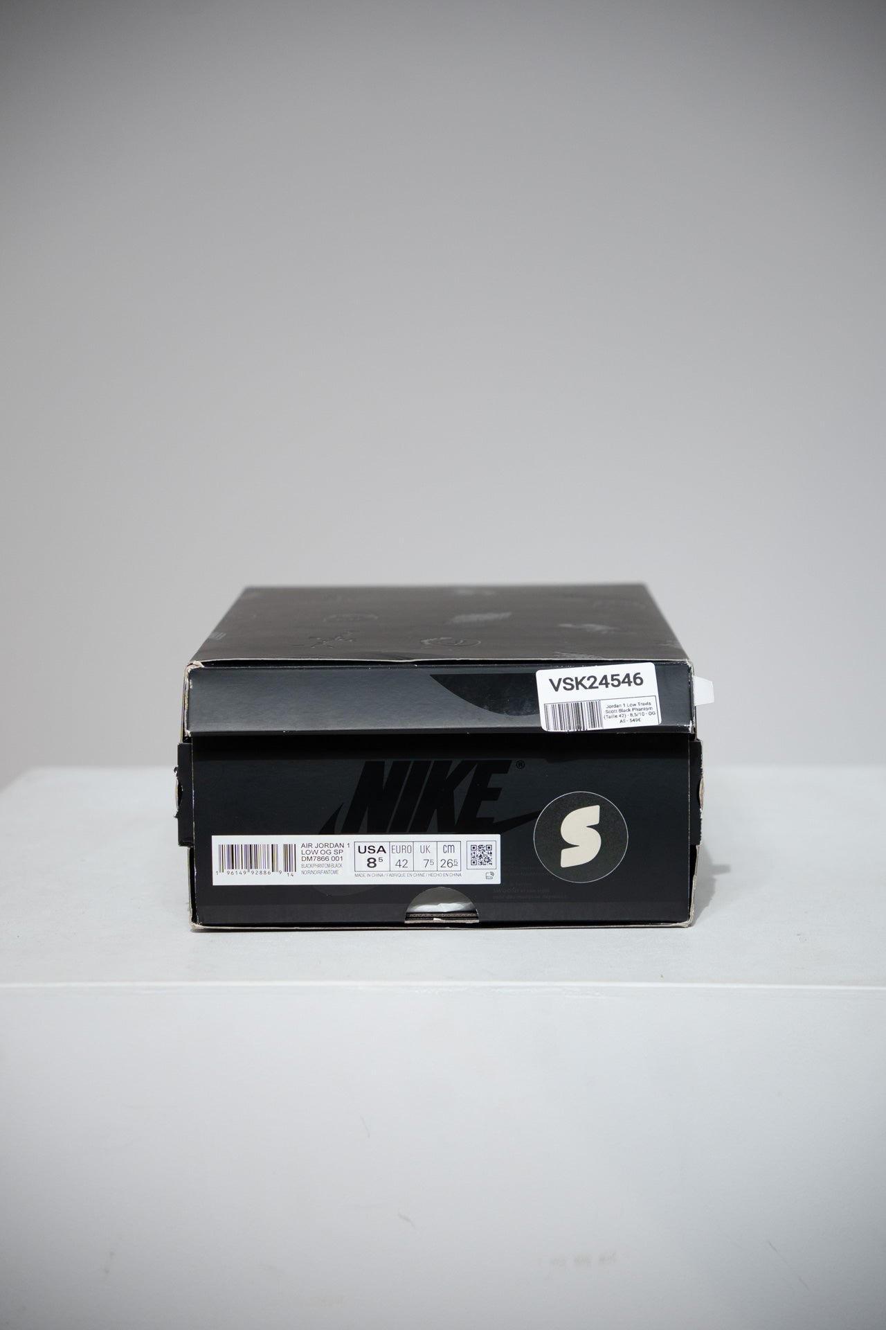 Jordan 1 Low Travis Scott Black Phantom (Taille 42)