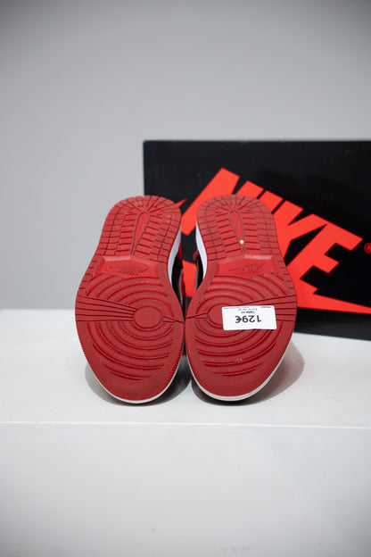 Jordan 1 High Patent Bred (Taille 41)