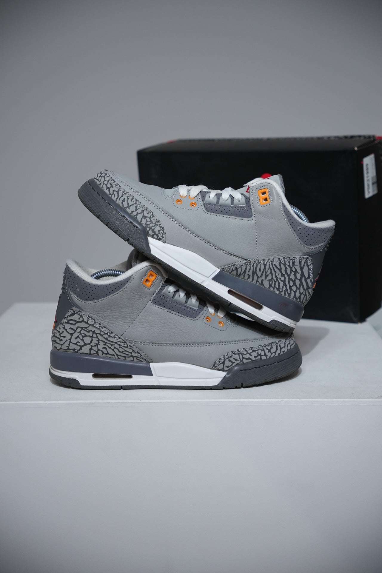 Jordan 3 Cool Grey GS (Taille 38)