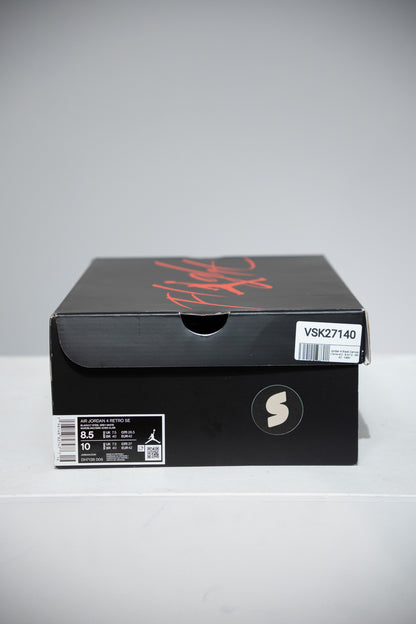 Jordan 4 Black Canvas (Taille 42)