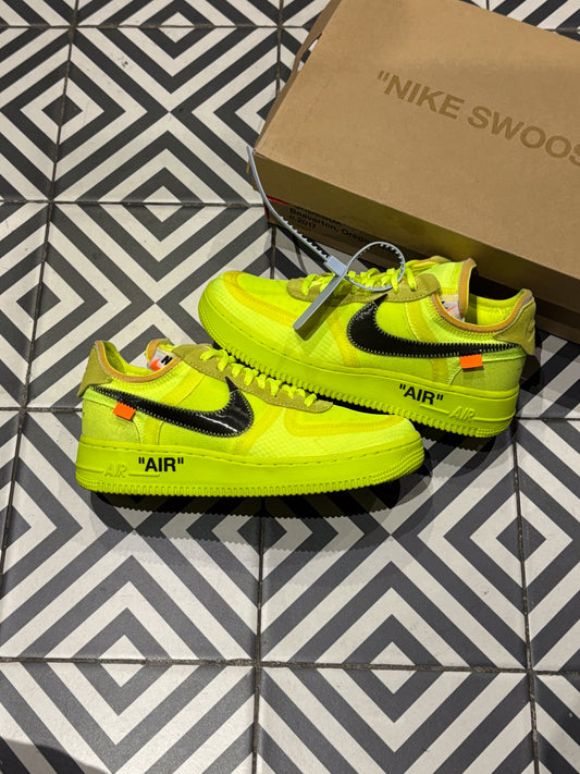 Air Force 1 Off-White Volt (Taille 38,5)