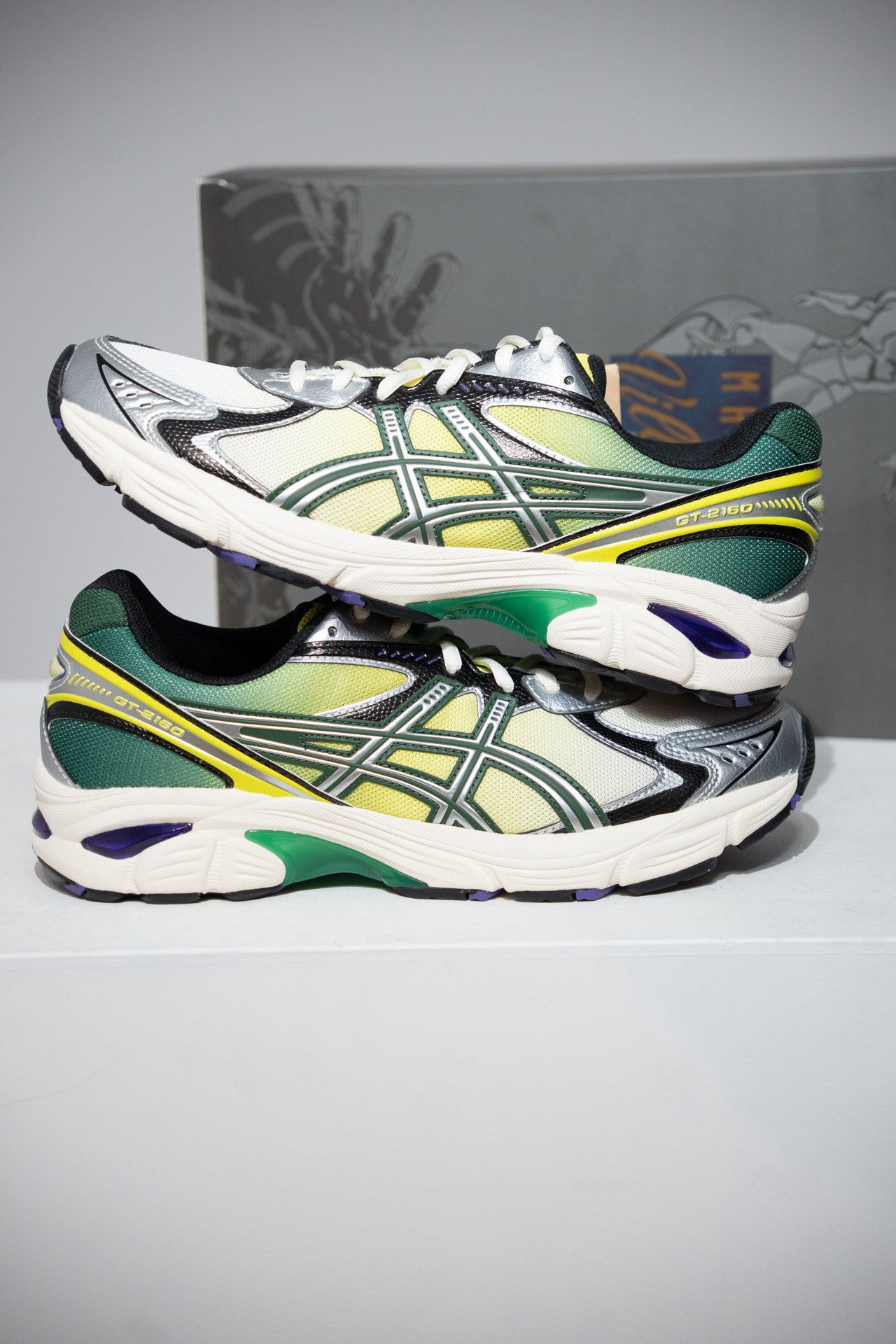 Asics GT 2160 Kith Marvel Green gbolin (Comic inclus) (Taille 43)