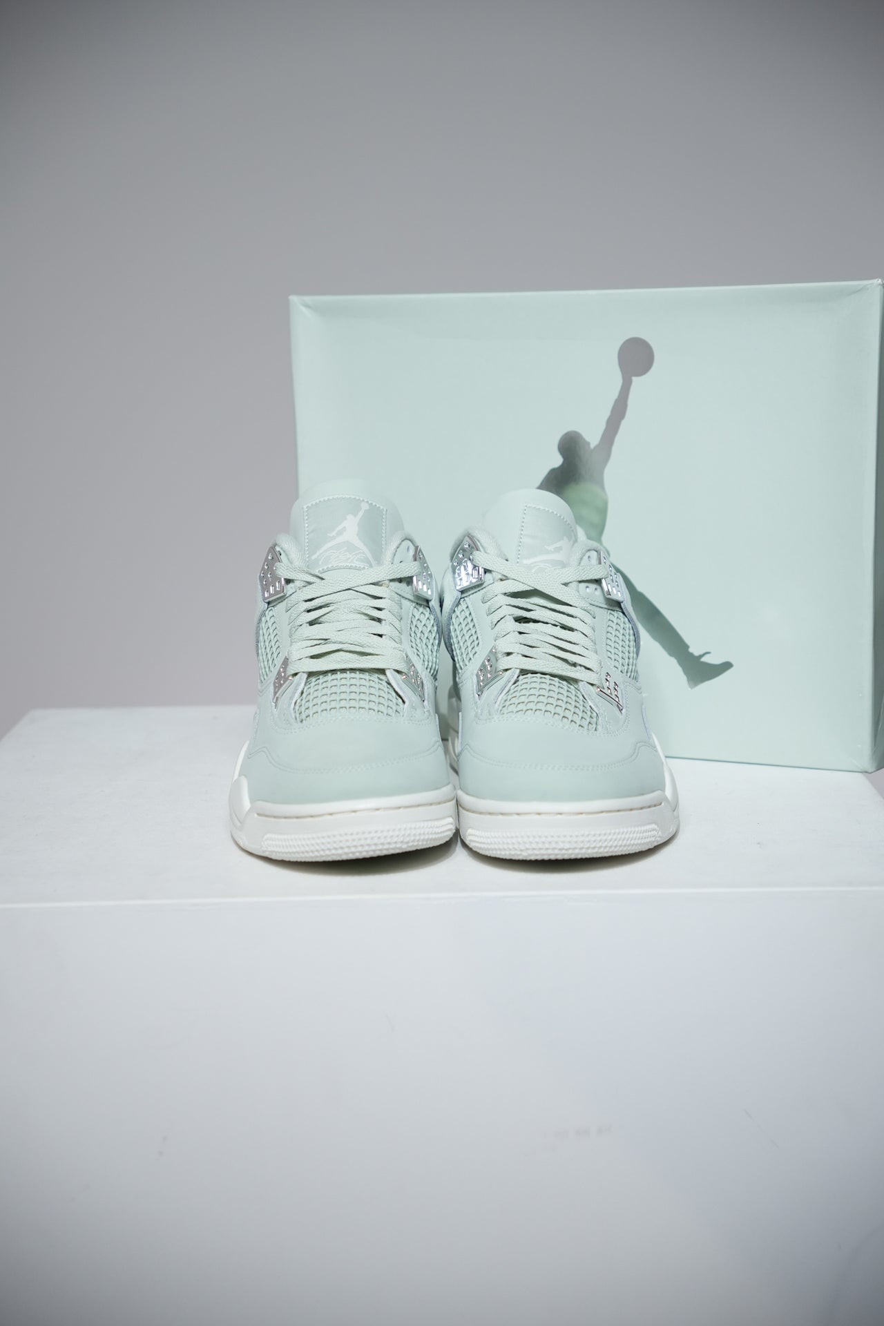 Jordan 4 Seafoam Sail (Taille 35,5)