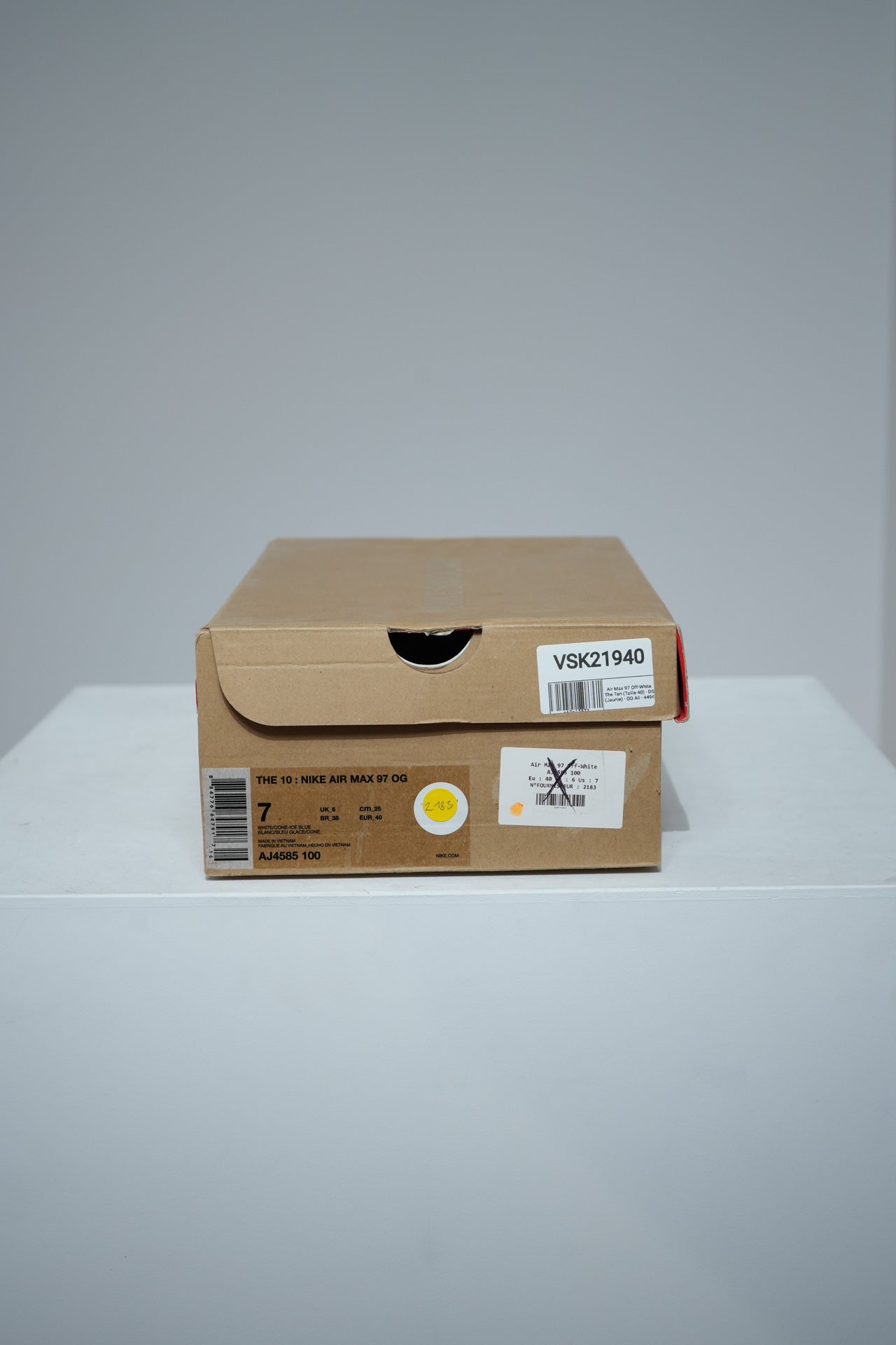 Air Max 97 Off-White The Ten (Taille 40)