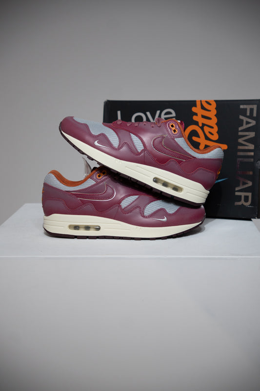 Air Max 1 Patta Rush Marron (Taille 44,5)