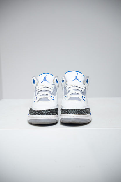 Jordan 3 Racer Blue GS (Taille 38,5)