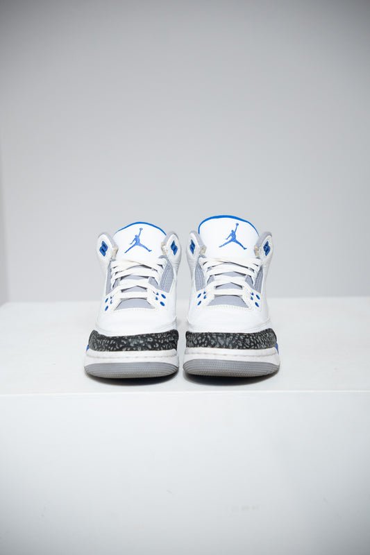 Jordan 3 Racer Blue GS (Taille 38,5)