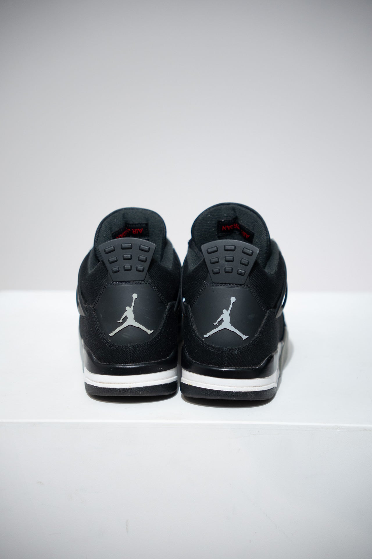 Jordan 4 Black Canvas (Taille 45)
