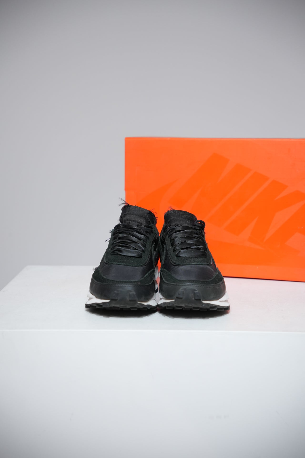 Sacai LD Waffle Nylon Black (Taille 40,5)