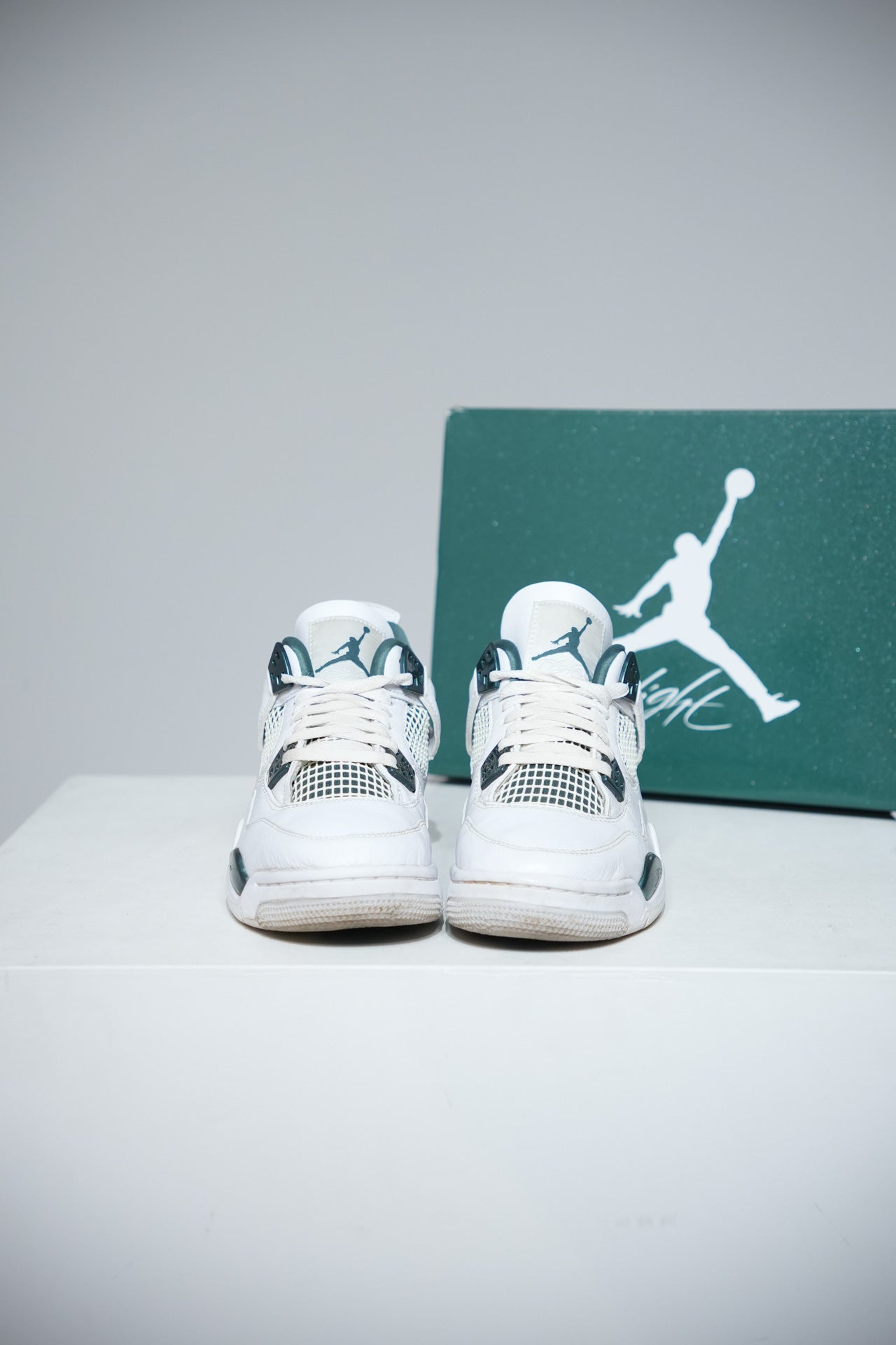 Jordan 4 Oxydized Green GS (Taille 38)