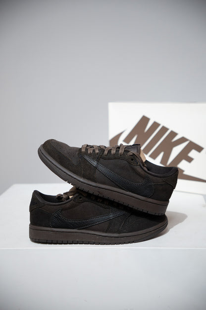 Jordan 1 Low Travis Scott Velvet Brown (Taille 37,5)
