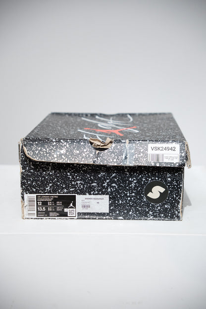 Jordan 4 Military Black (Taille 46)