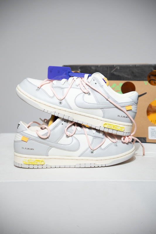 Dunk Low Off White Lot 24/50 (Taille 41)
