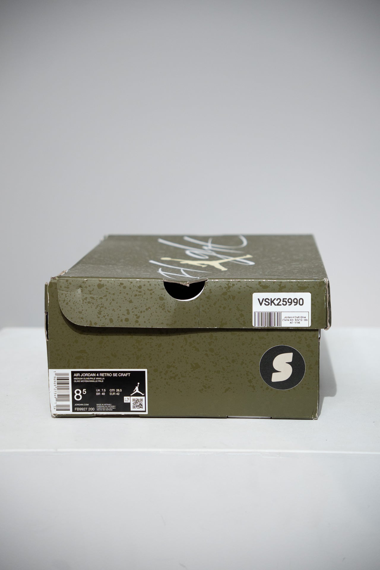 Jordan 4 Craft Olive (Taille 42)