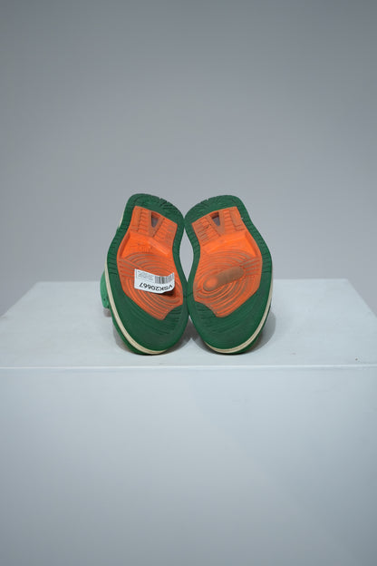 Jordan 1 high Zoom Pine Green Orange Blaze (Taille 38)
