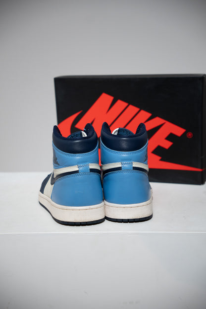 Jordan 1 High Obsidian (Taille 42,5)
