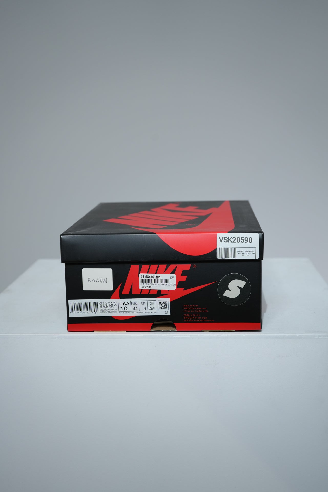Jordan 1 High Mocha (Taille 44)