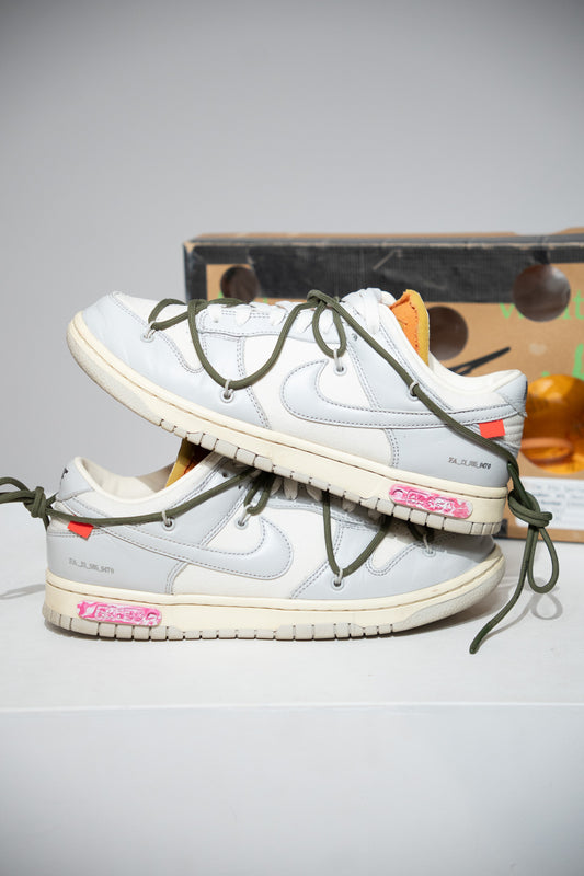 Dunk Low Off White Lot 22/50 (Taille 41)