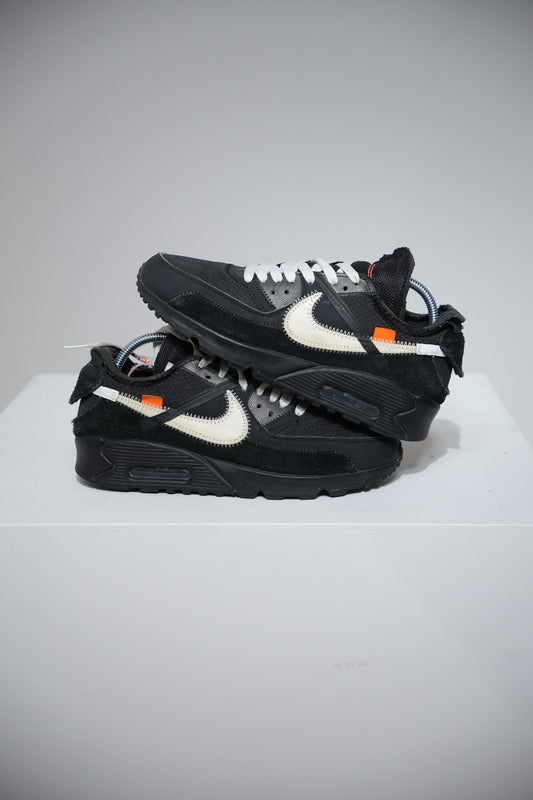 Air max 90 Off-White Black (Taille 38,5)