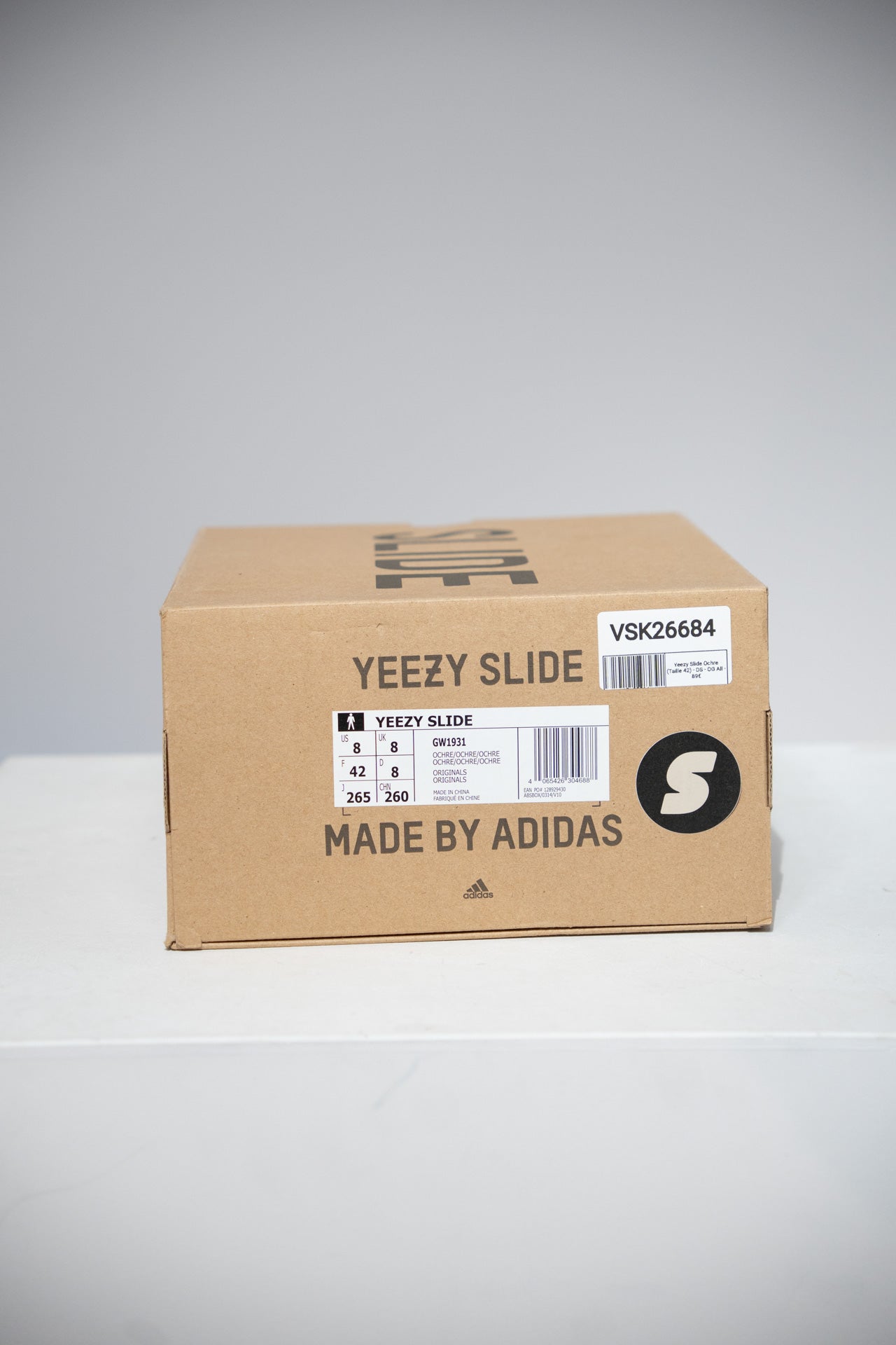Yeezy Slide Ochre (Taille 42)