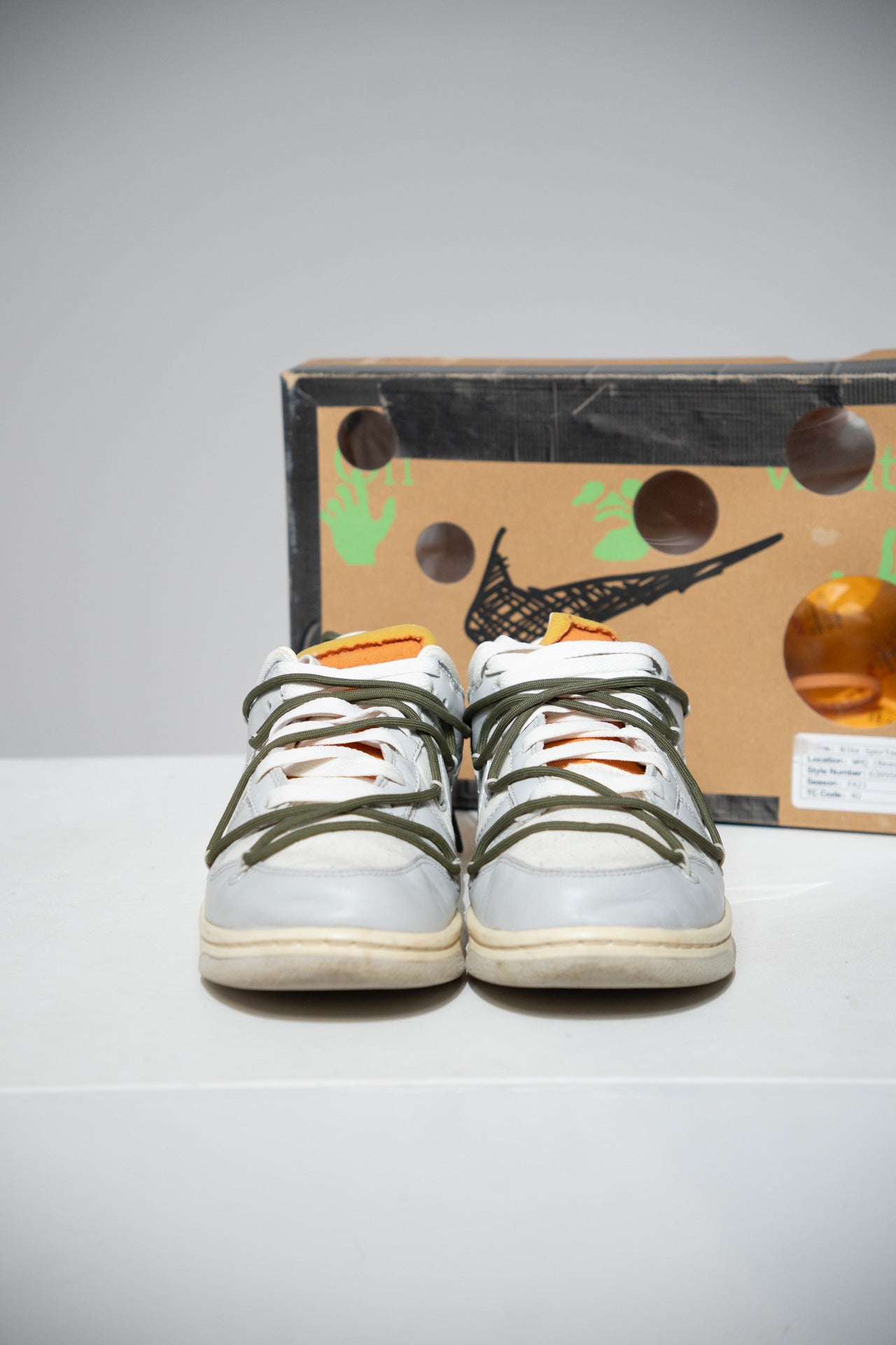 Dunk Low Off White Lot 22/50 (Taille 41)
