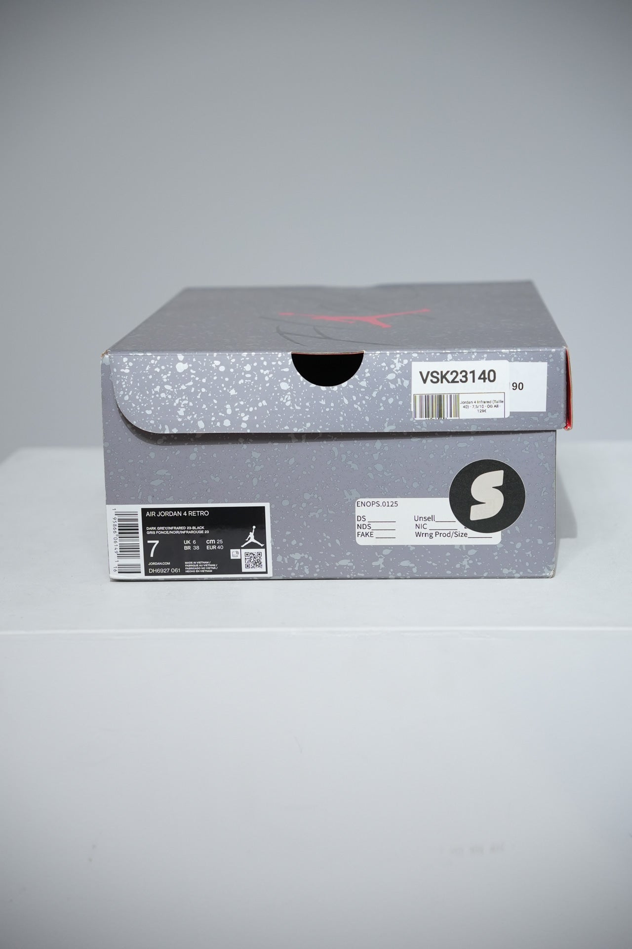 Jordan 4 Infrared (Taille 40)
