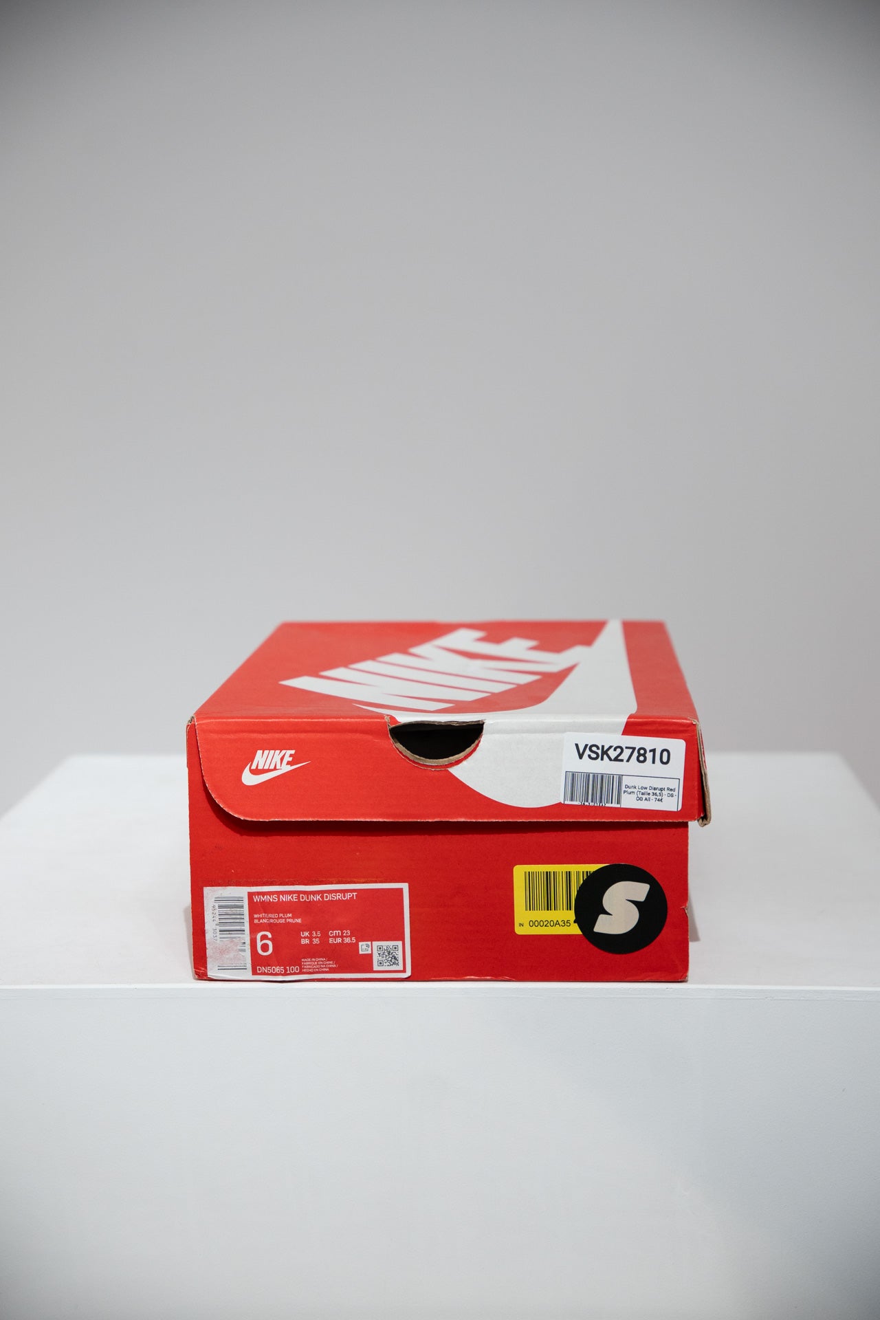 Dunk Low Disrupt Red Plum (Taille 36,5)