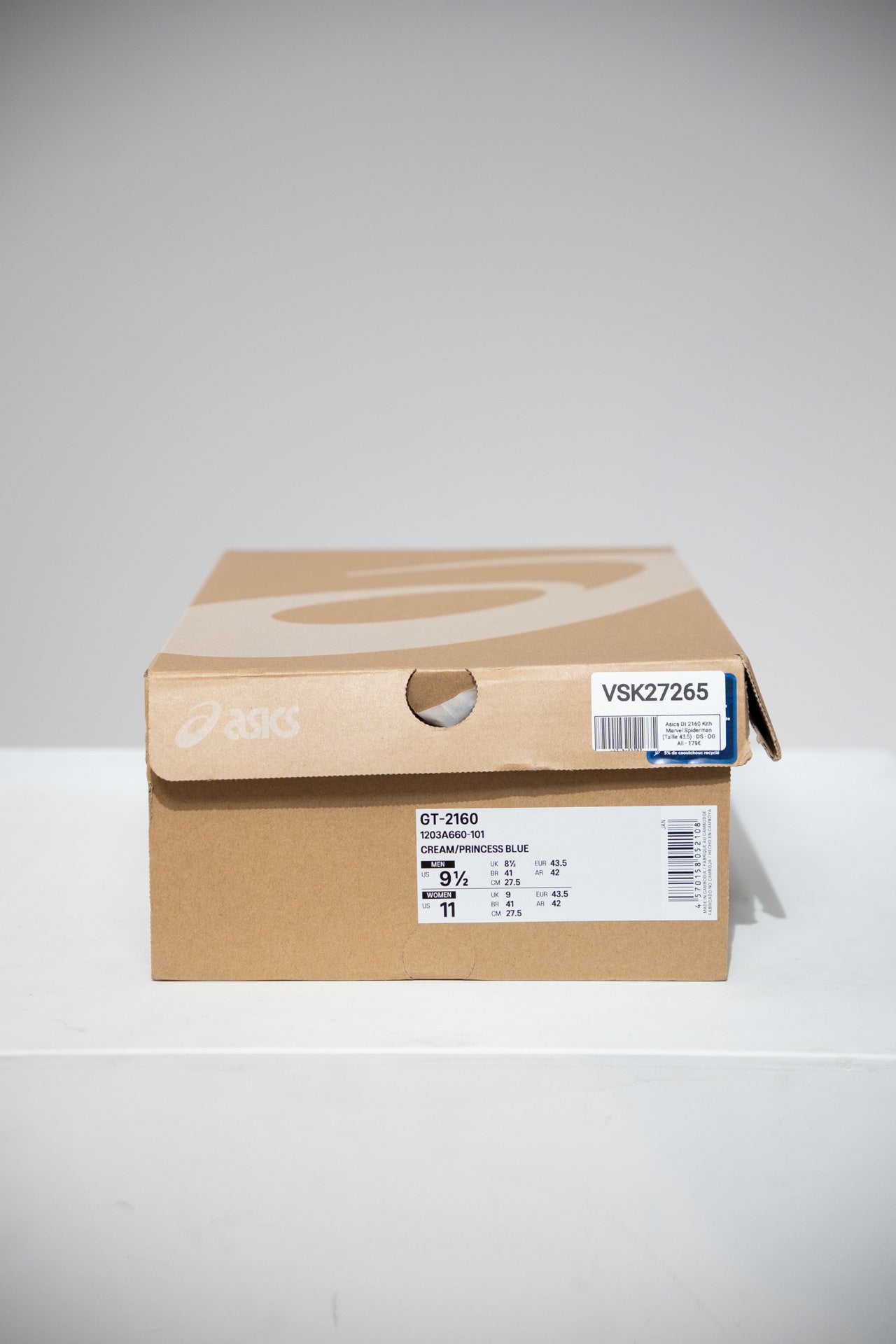Asics Gt 2160 Kith Marvel Spiderman (Taille 43,5)