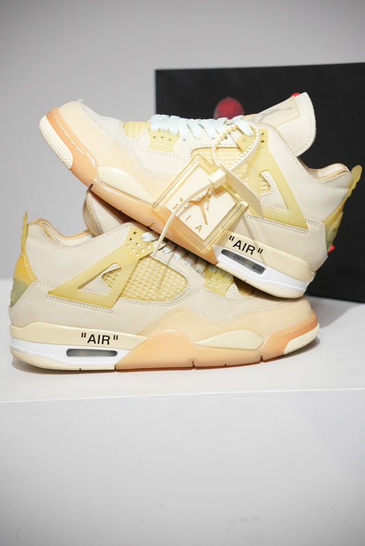 Jordan 4 Off-White Sail (Taille 42)