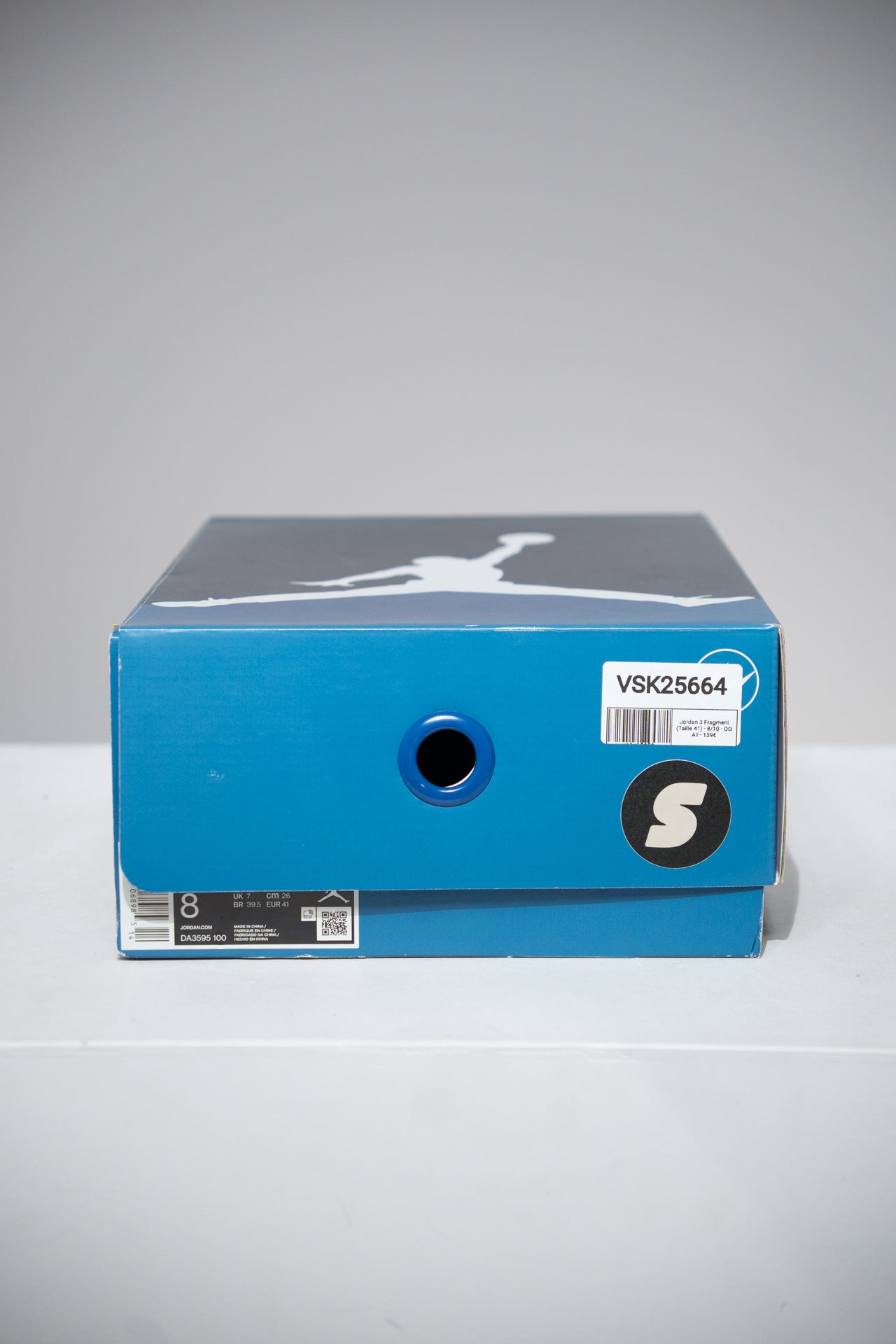 Jordan 3 Fragment (Taille 41)