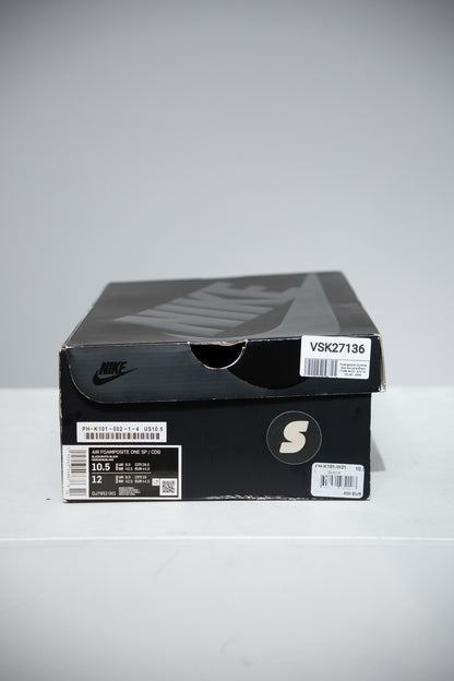 Foamposite Comme Des Garcons Black (Taille 44,5)
