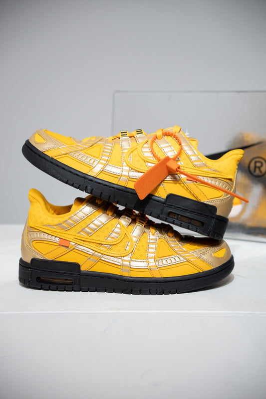 Rubber Dunk Off-White University Gold (Taille 41)