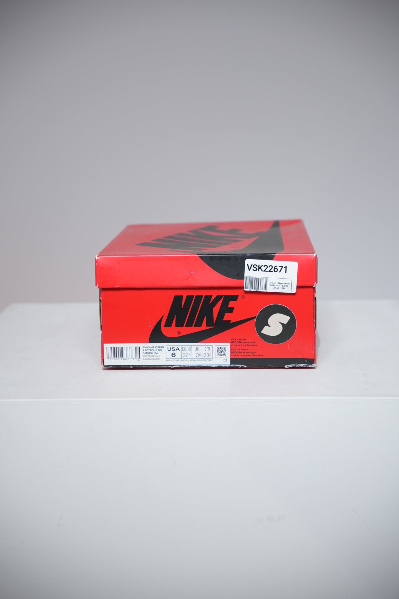 Jordan 1 High Denim (Taille 36,5)
