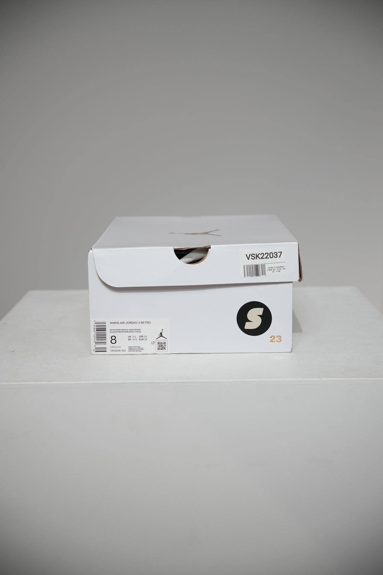 Jordan 3 Napolitan (Taille 39)