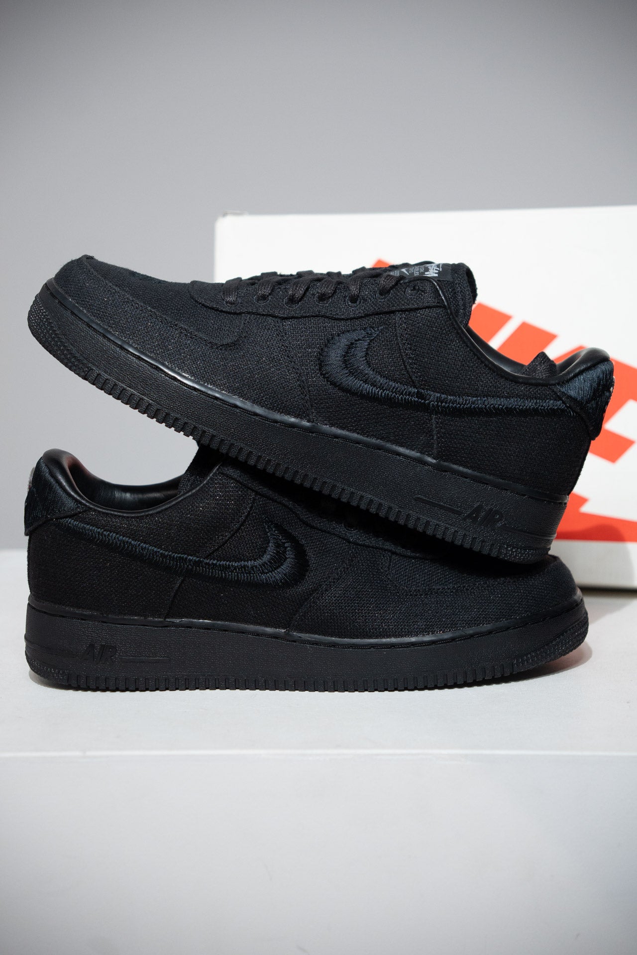Air Force 1 Stussy Black (Taille 45)