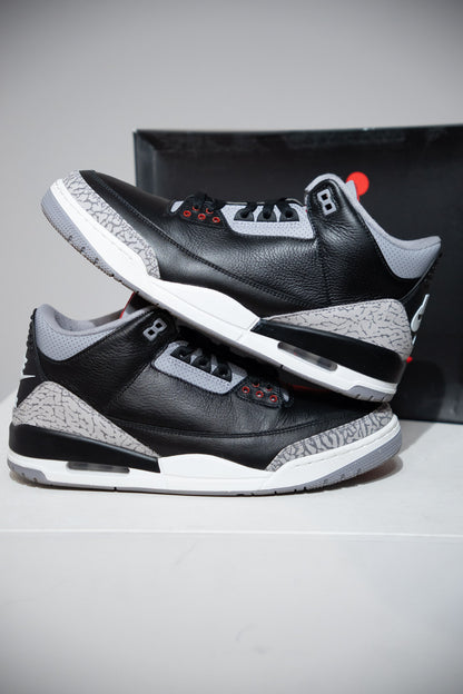 Jordan 3 Black Cement Reimagined (Taille 47)