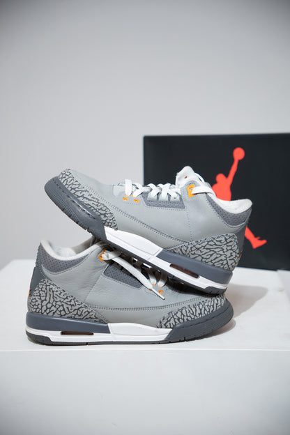 Jordan 3 Cool Grey GS (Taille 39)