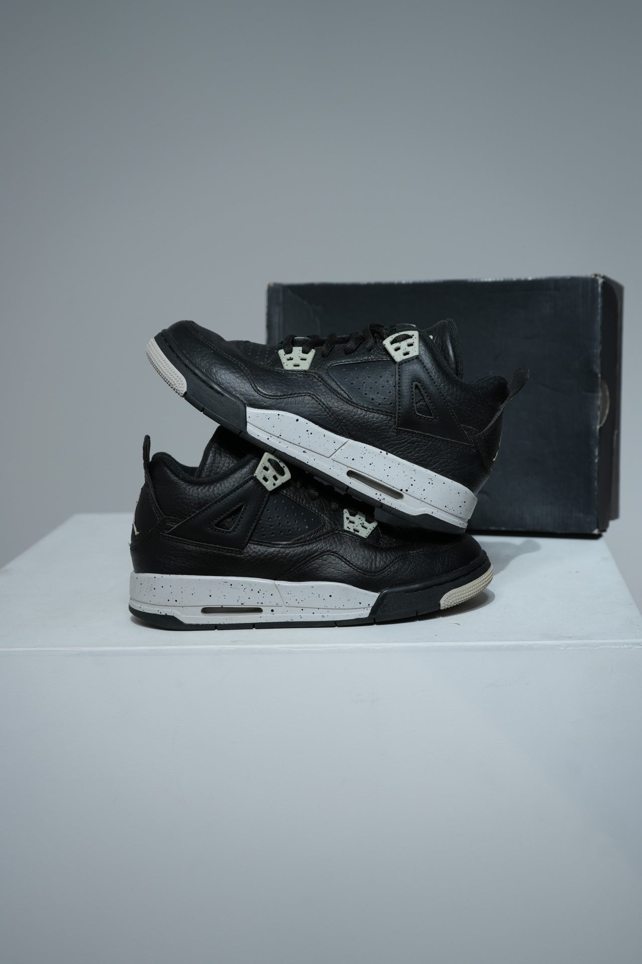Jordan 4 White Oreo GS (Taille 36,5)