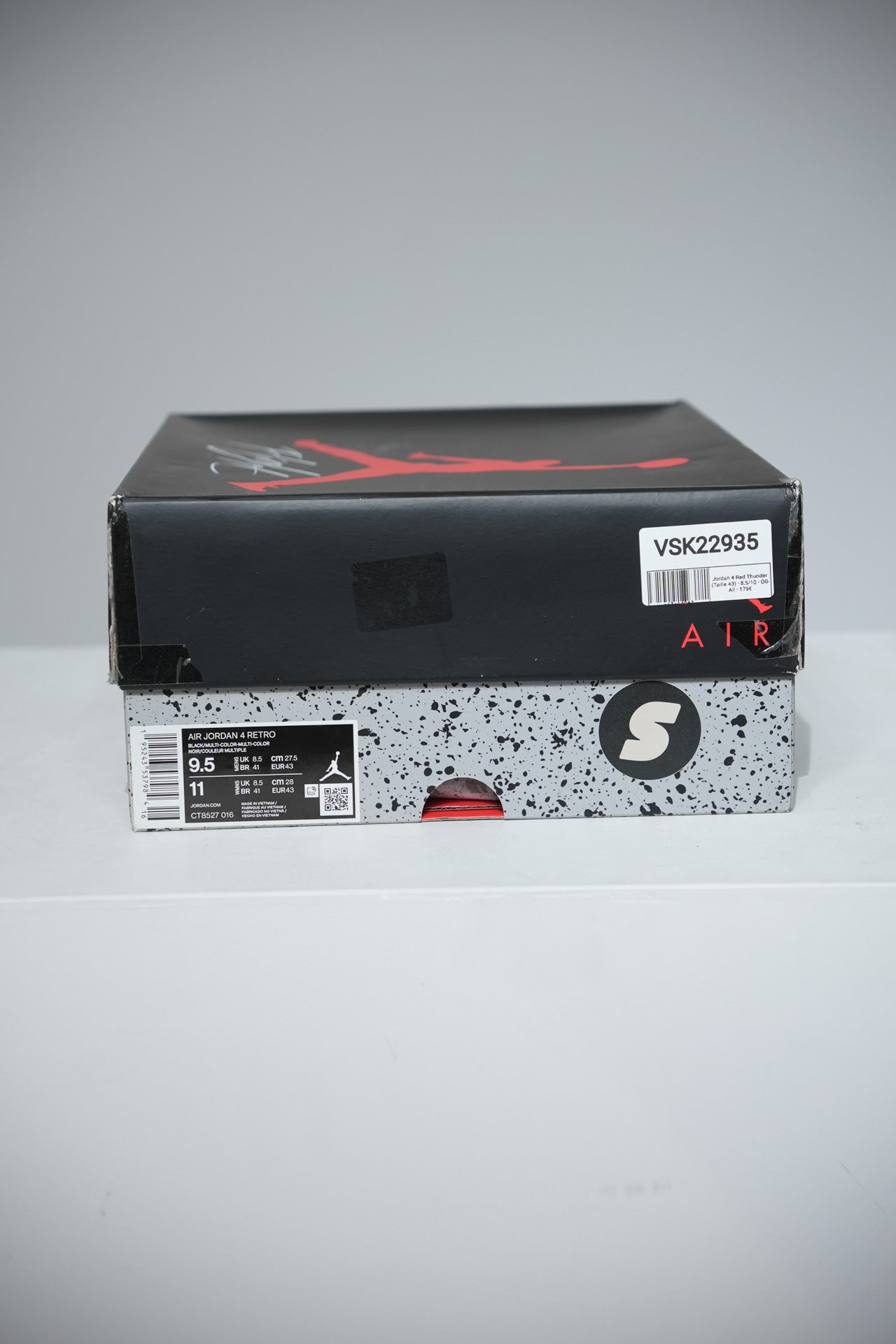 Jordan 4 Red Thunder (Taille 43)