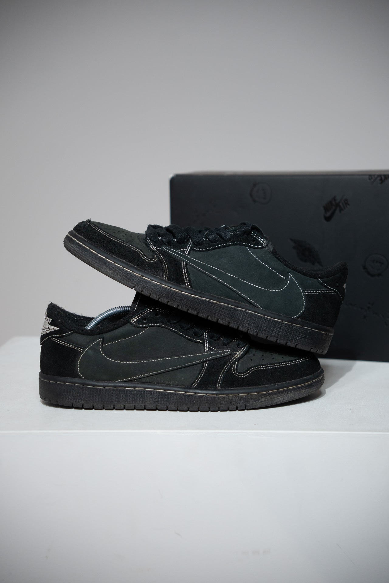 Jordan 1 Low Travis Scott Black Phantom (Taille 42)