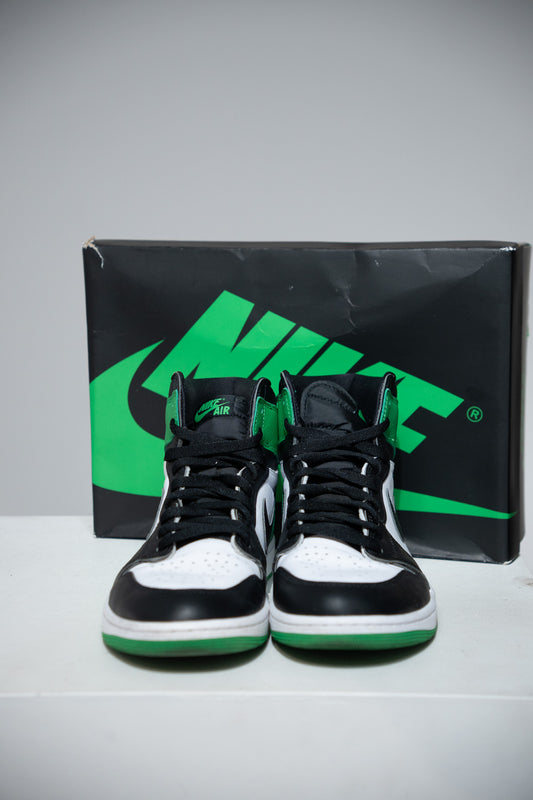 Jordan 1 high Lucky Green 2024 (Taille 46)